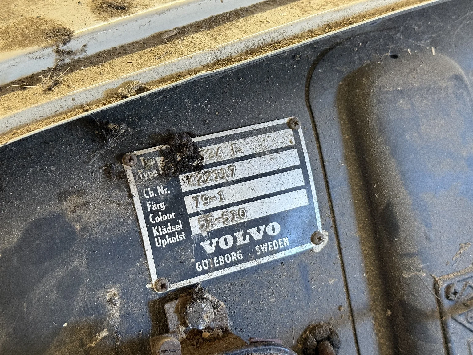 Documentation for 1965 Volvo PV 544F (1)