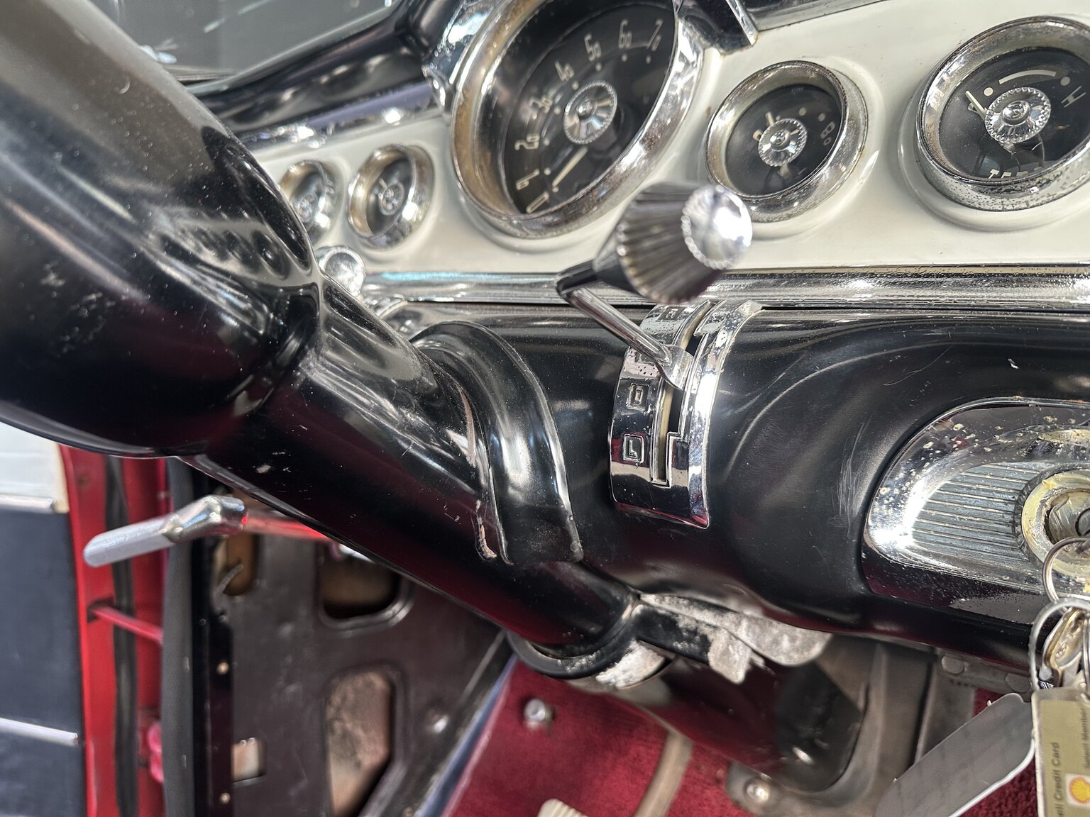 Interior image of 1955 Dodge Custom Royal Sedan HEMI