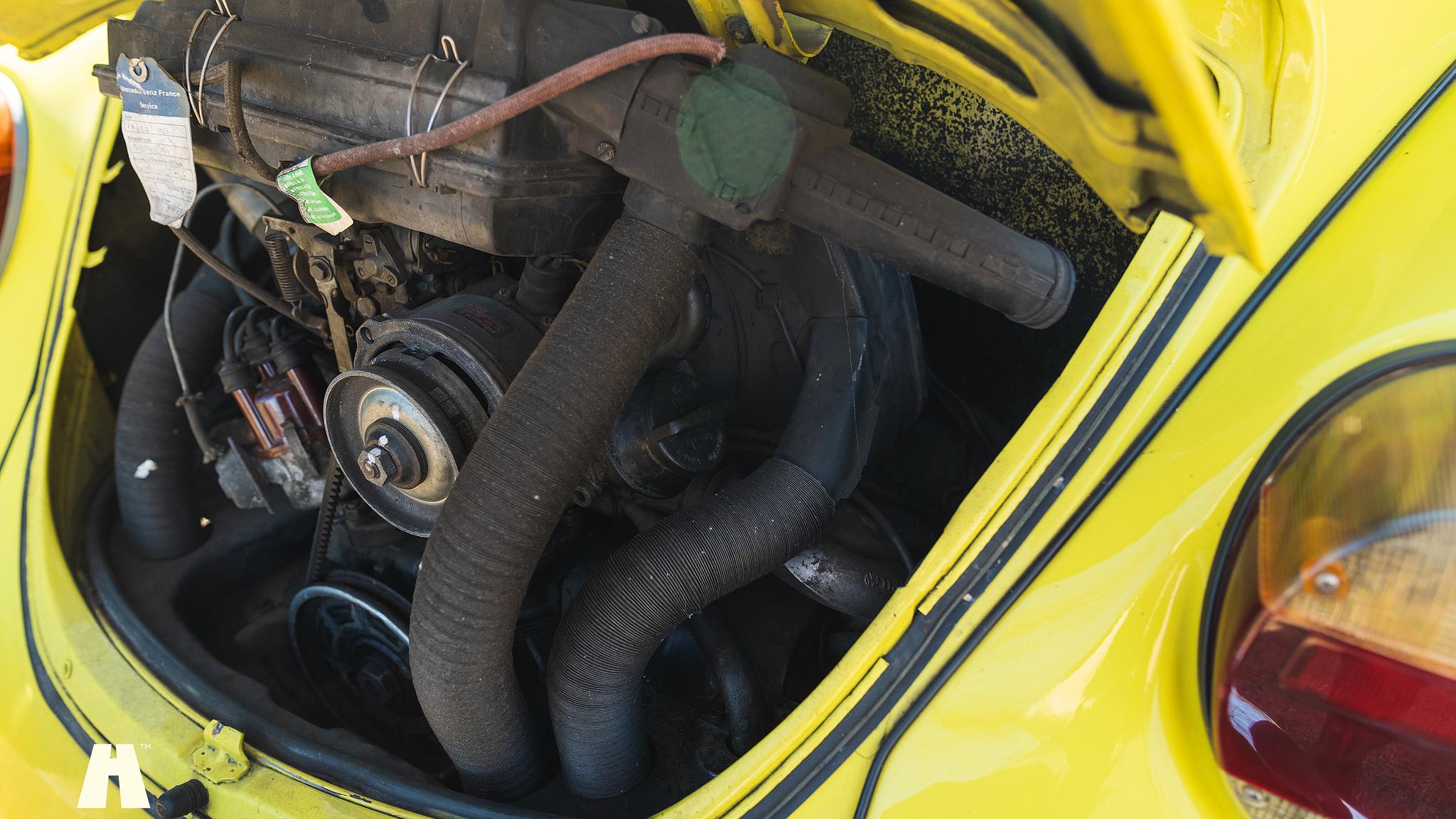 1974 Volkswagen Bubbla 1303LS Cabriolet Svensksåld , Mekanik