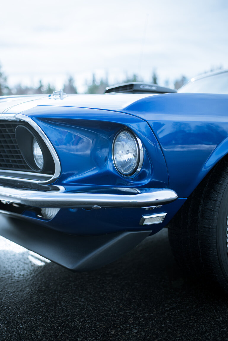 Aussenfoto 1969 Ford Mustang Mach 1