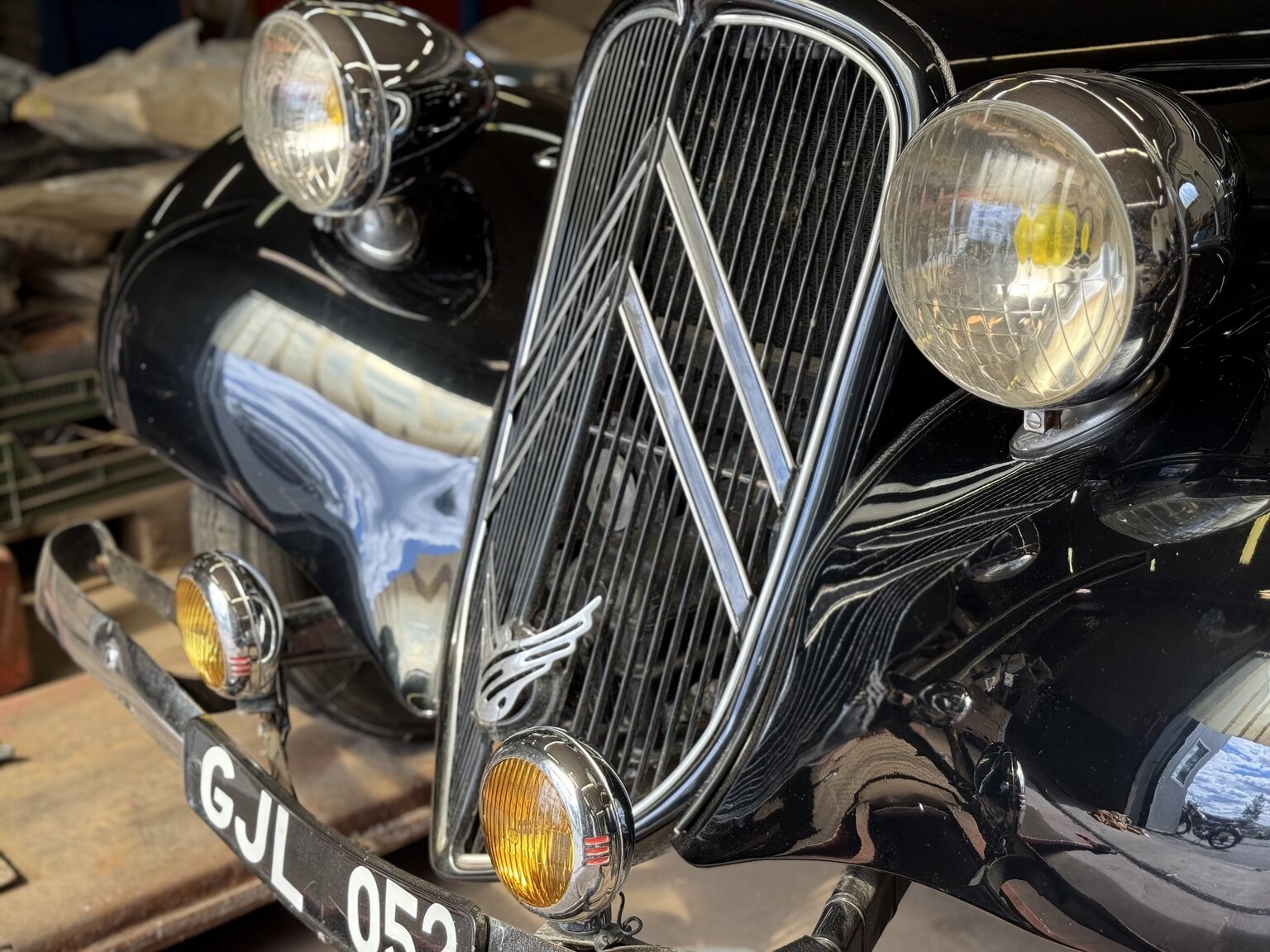 Aussenfoto 1939 Citroën Berline 11 Sport Convertible