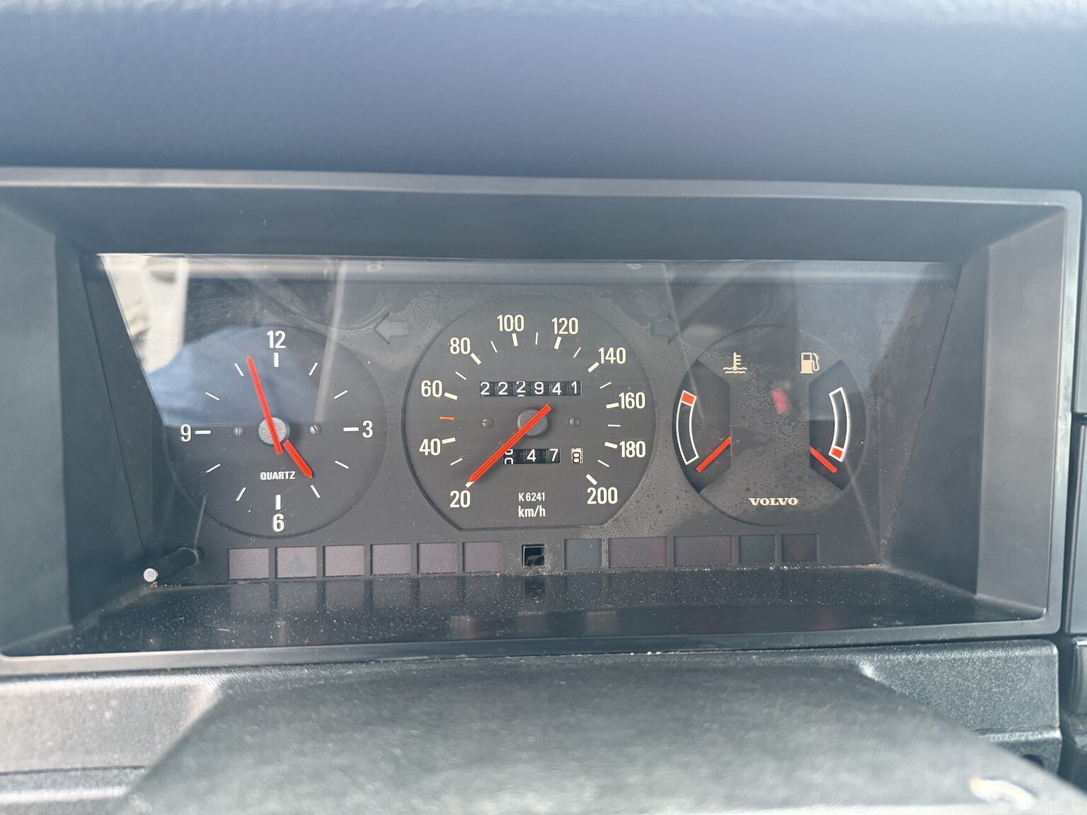 Interiörbild 1991 Volvo 240 GL Automat (16)