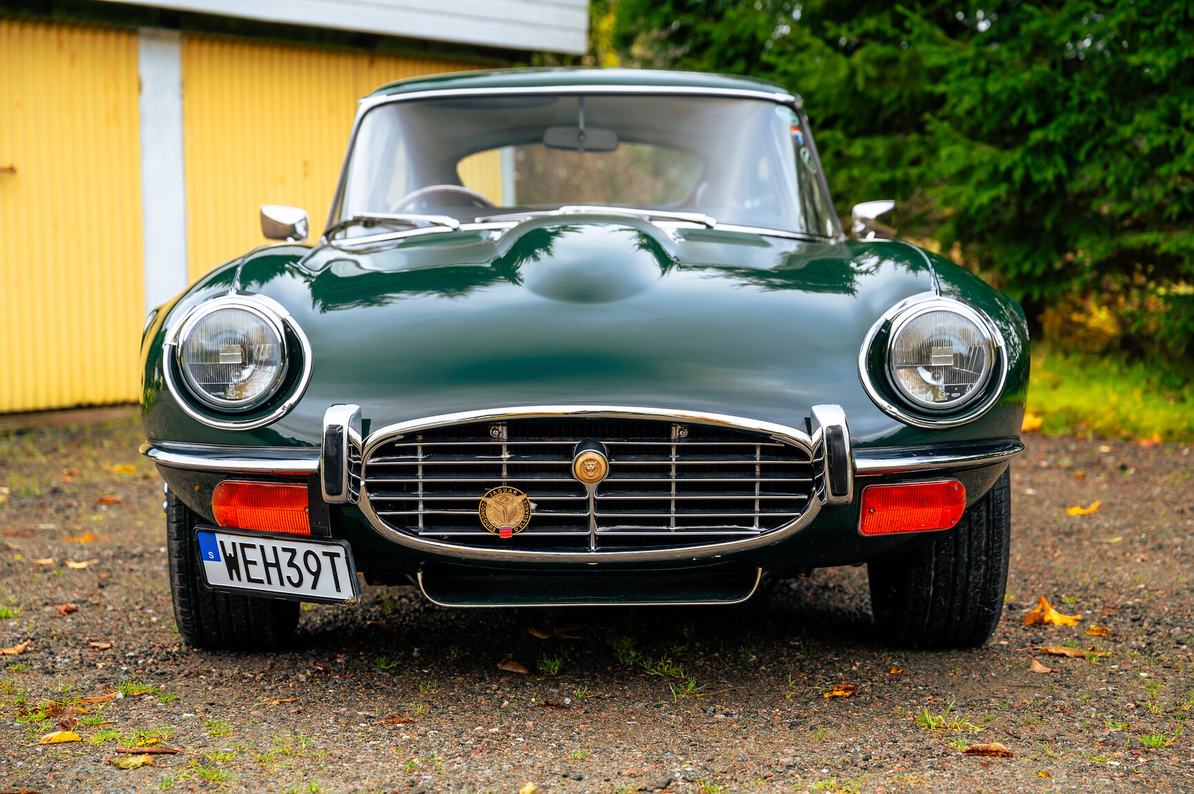 Exteriörbild på 1973 Jaguar E-Type V12