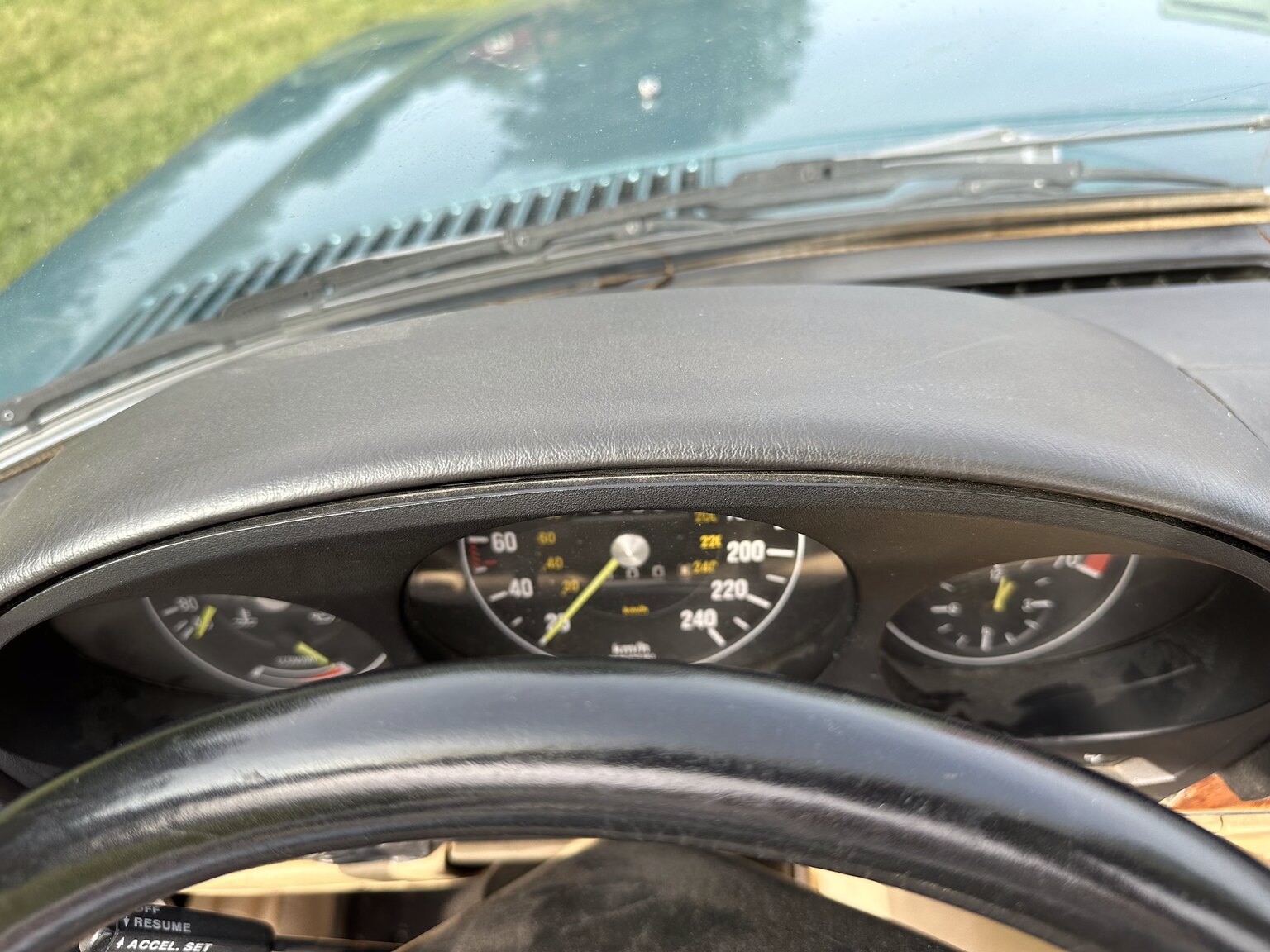 Interiörbild 1985 Mercedes-Benz 380 SL