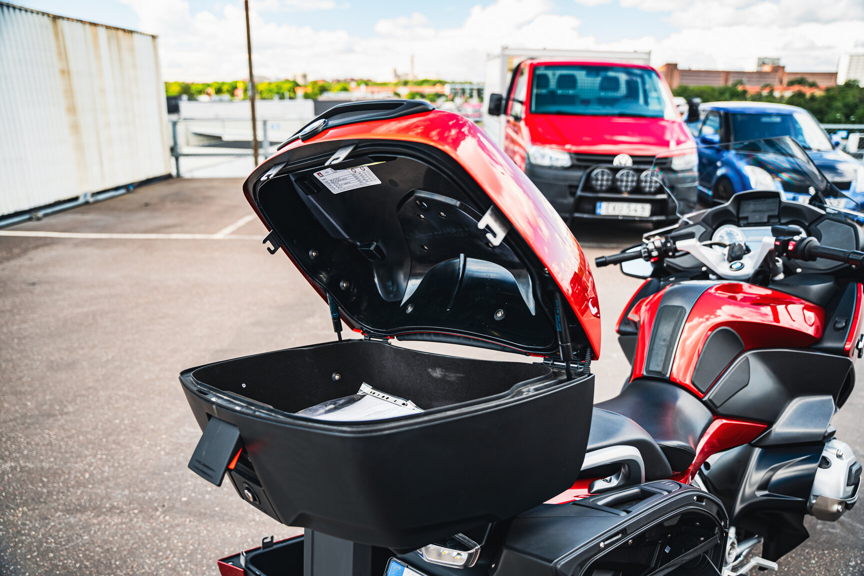 Exterior image of 2018 BMW R 1200 RT