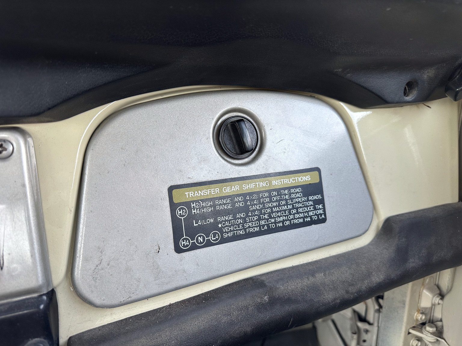 Interior image of 1985 Toyota Land Cruiser BJ 42