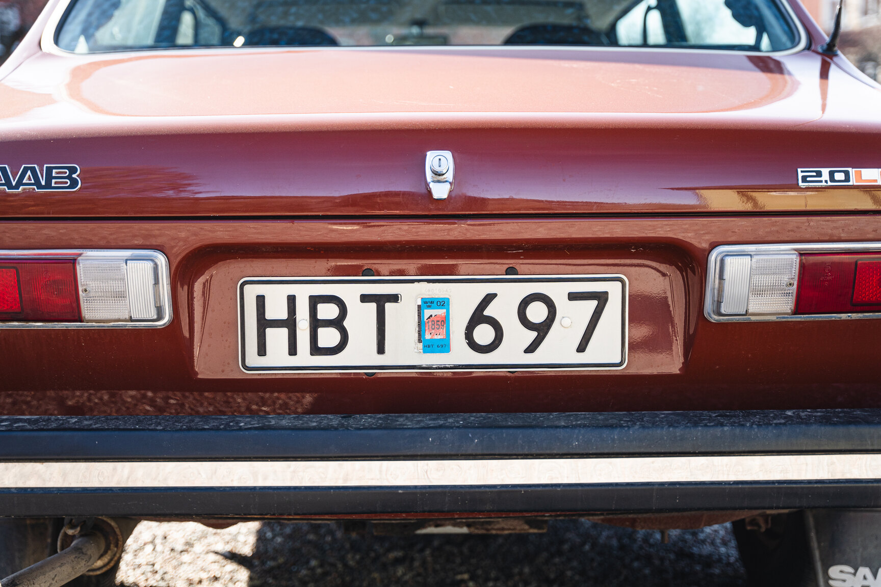 Aussenfoto 1974 SAAB 99 