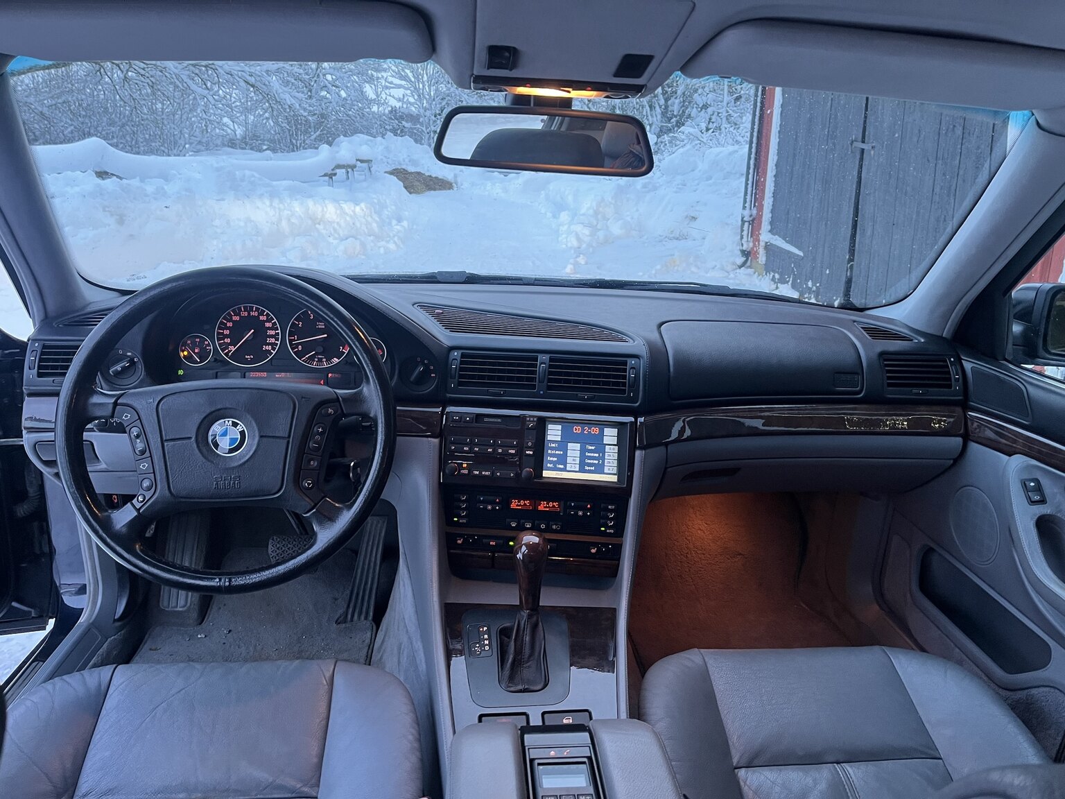 Interiörbild 1996 BMW 750IA