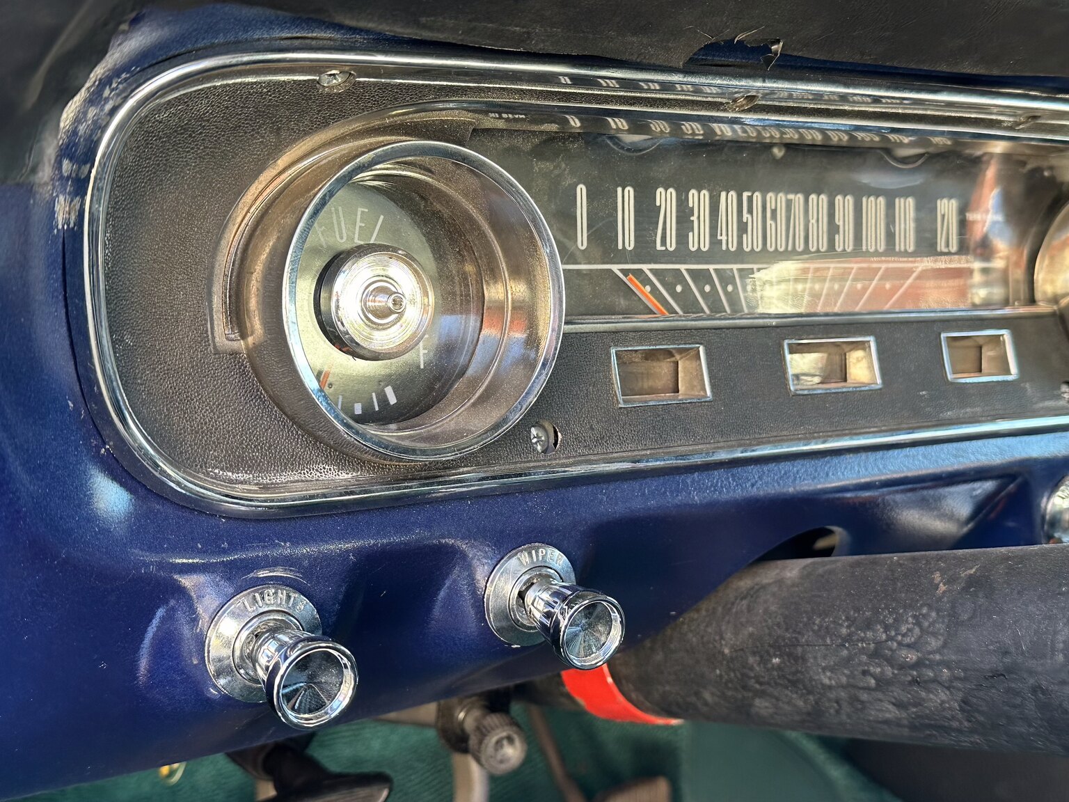 Innenraumfoto von 1965 Ford Mustang Fastback 351W (24)