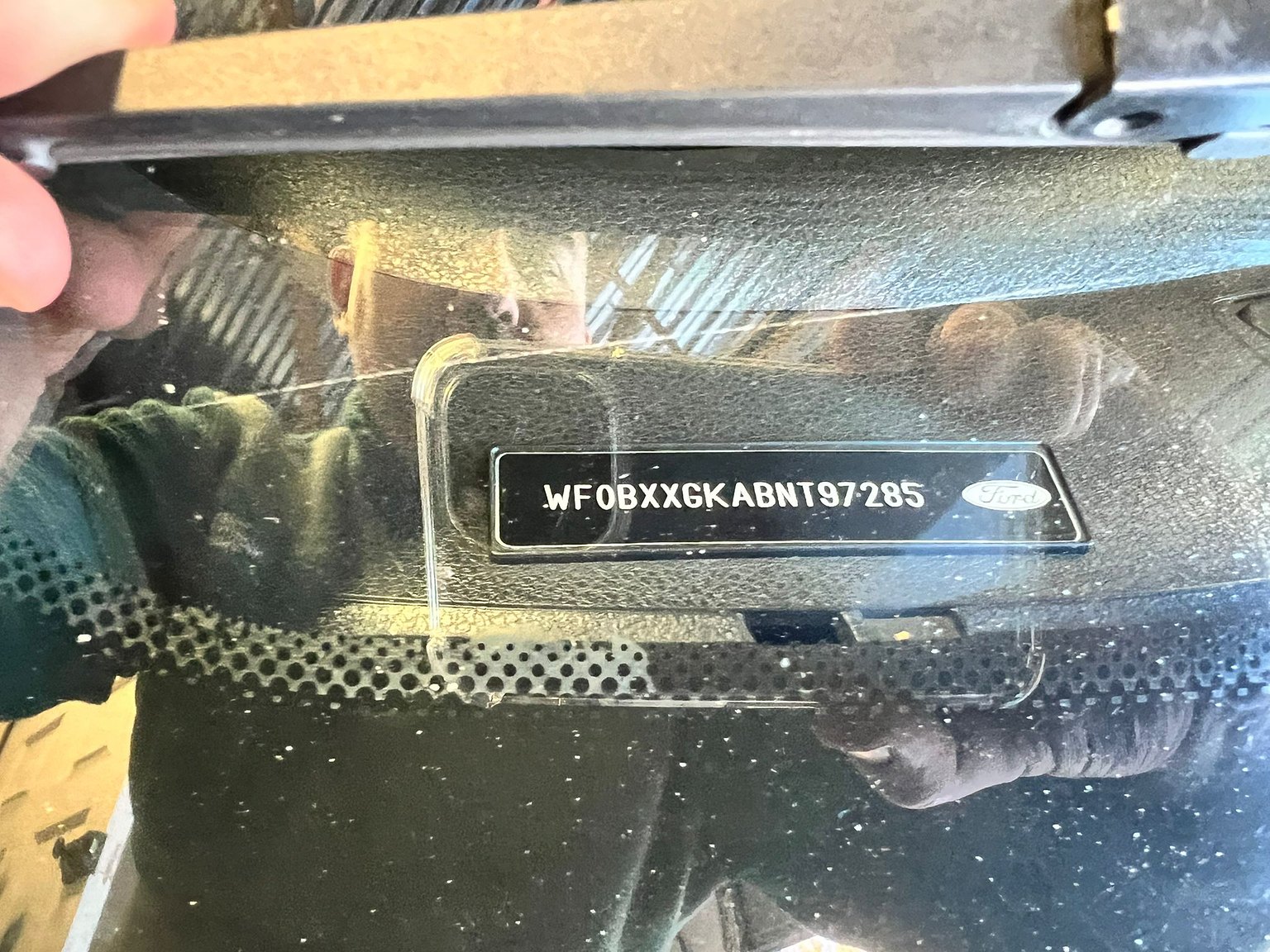 Interiörbild 1993 Ford Escort RS Cosworth "Big Turbo"