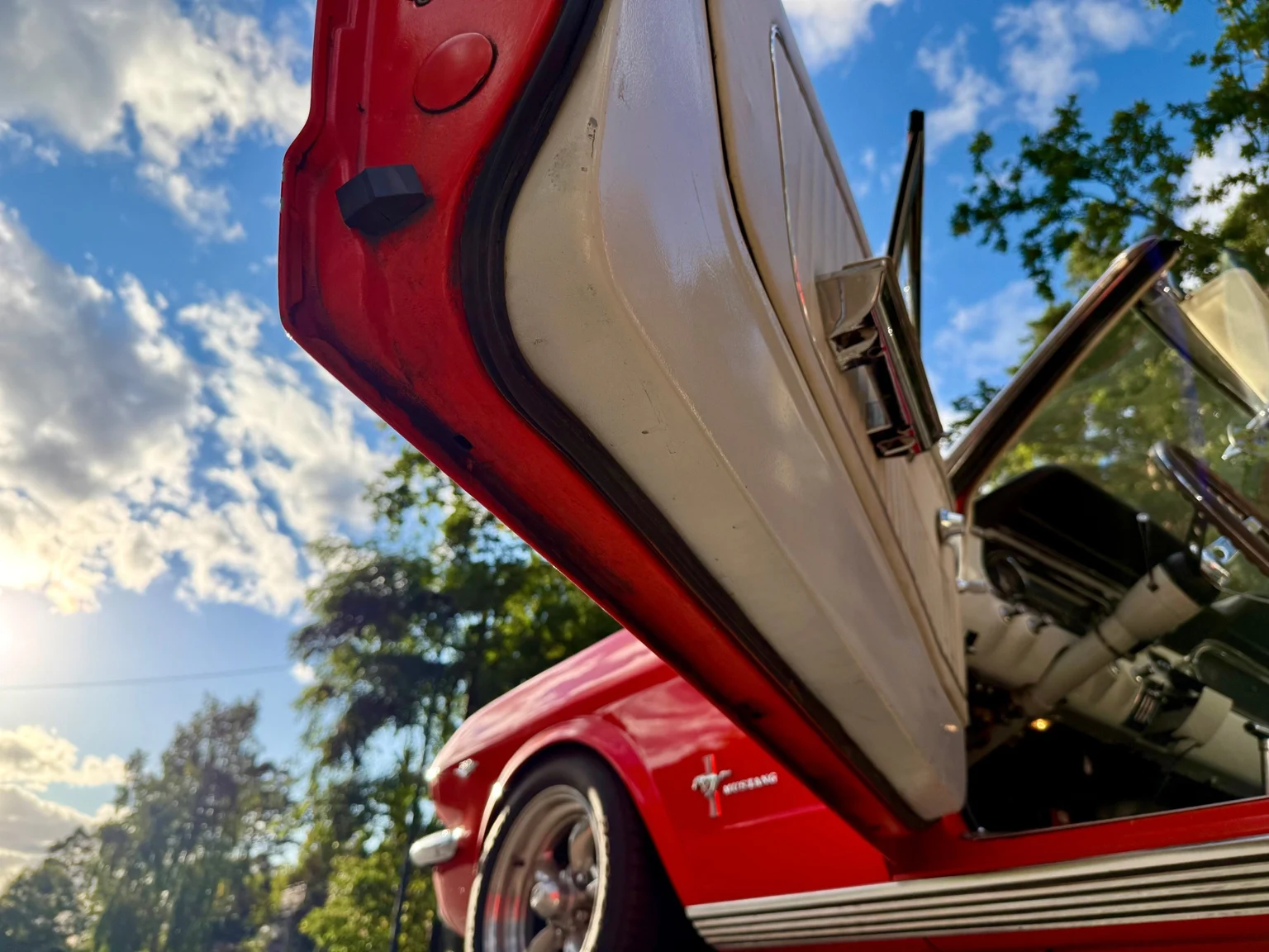 Interiörbild 1965 Ford Mustang Cabriolet (4)
