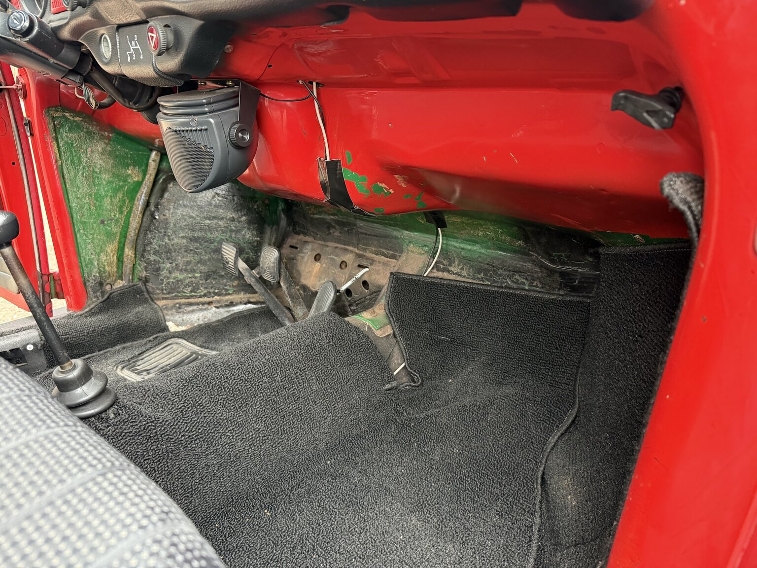 Interiörbild 1972 Volkswagen Beetle 1302 S