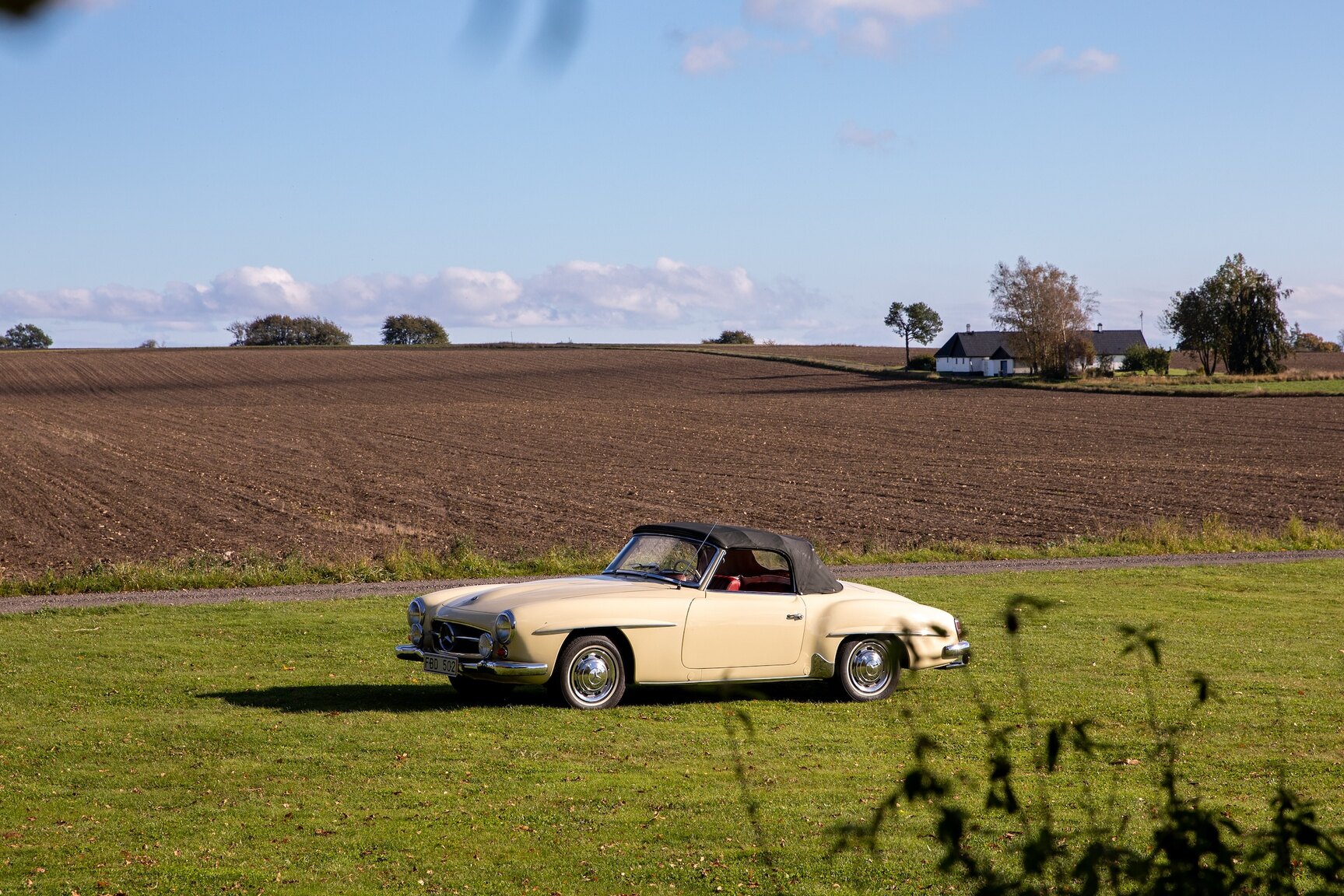 Exteriörbild på 1958 Mercedes-Benz 190SL