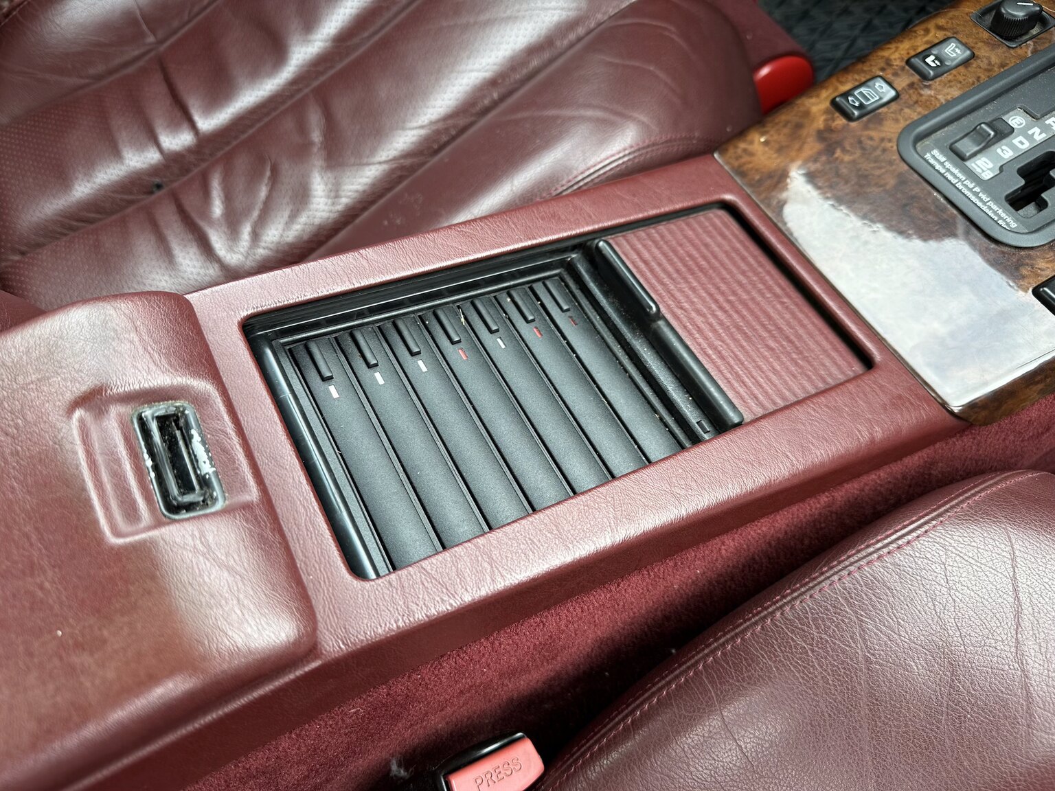 Interiörbild 1992 Mercedes-Benz SL 500