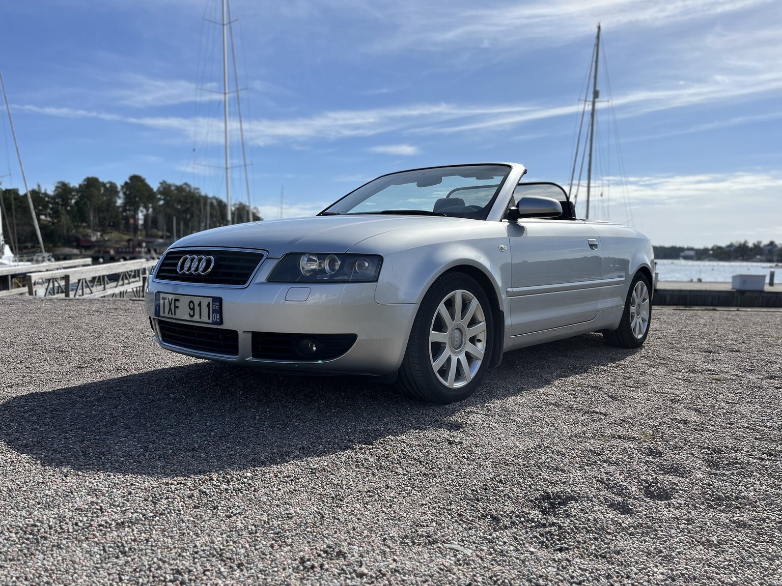 Exteriörbild på 2003 Audi A4 Cabriolet 3.0