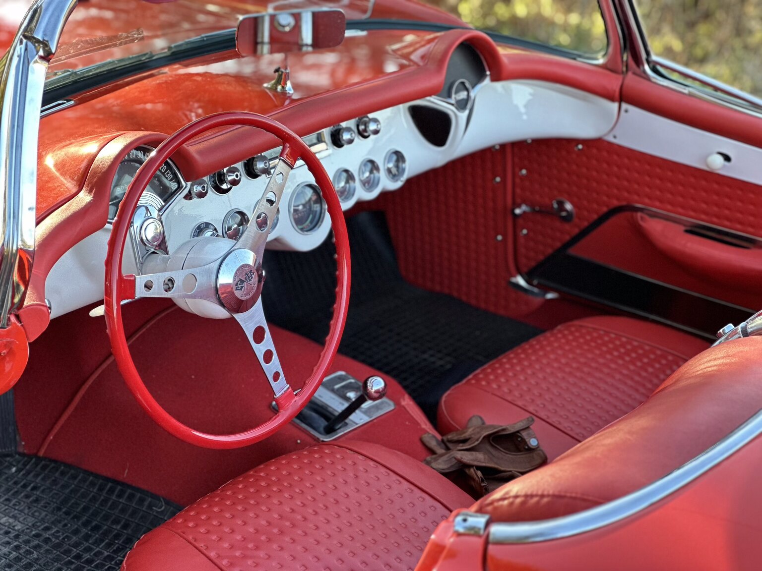 Interior image of 1956 Chevrolet Corvette 