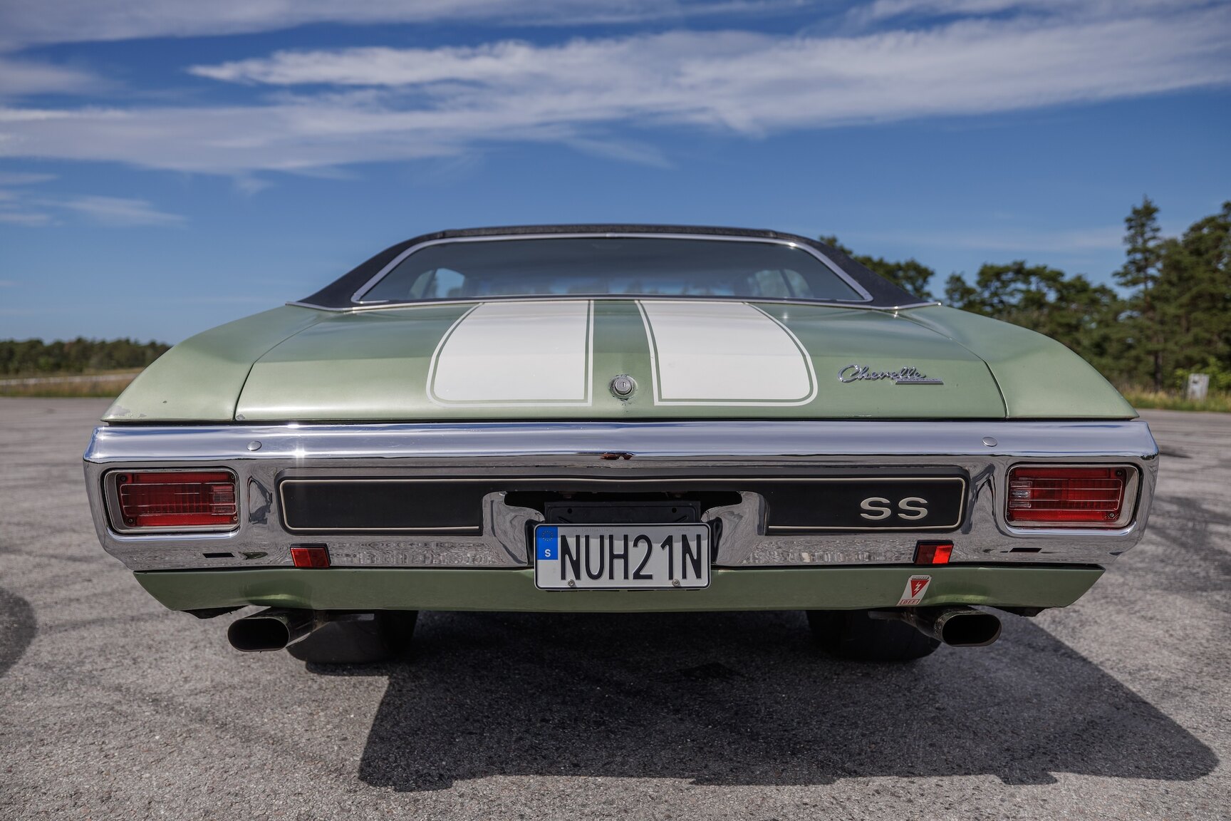 Exteriörbild på 1970 Chevrolet Chevelle SS