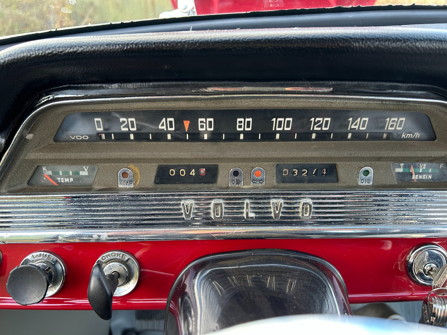 Interior image of 1960 Volvo PV 544A Sport