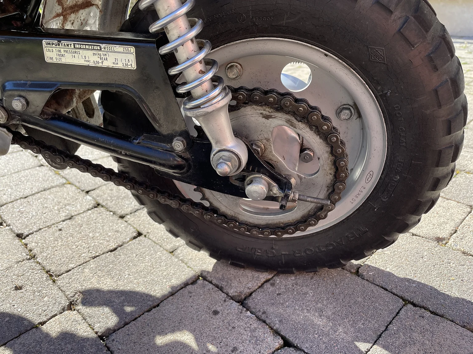 Image of 1976 Honda Z 50 A mechanics (1)