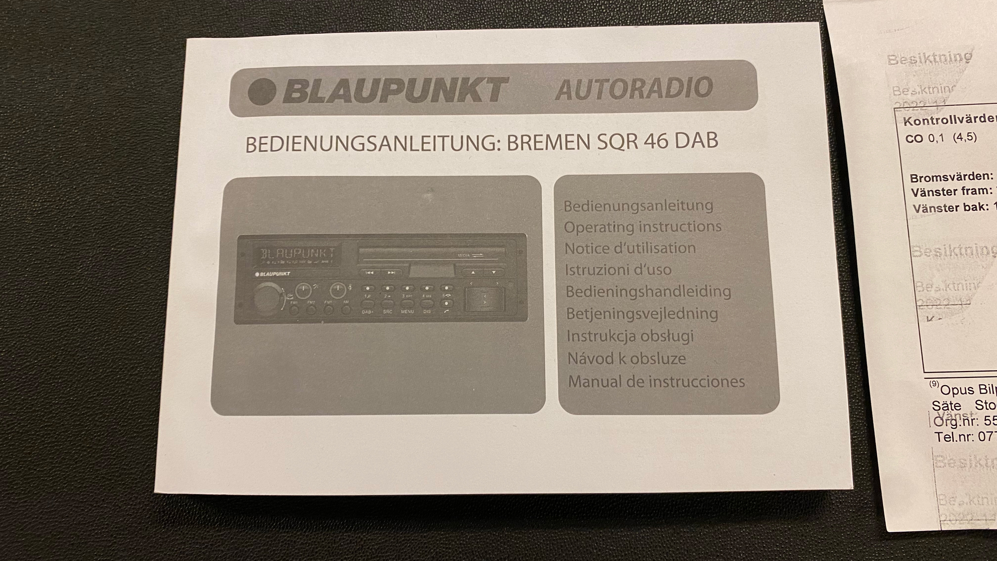 Documentation for 1991 Mercedes 1000 SEL TRASCO