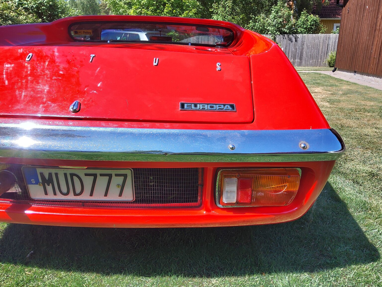 Exterior image of 1971 Lotus Europa S2 