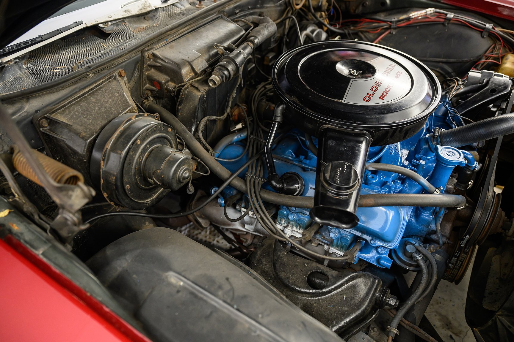 Image of 1970 Oldsmobile Ninety-Eight Convertible 7.5 V8 mechanics