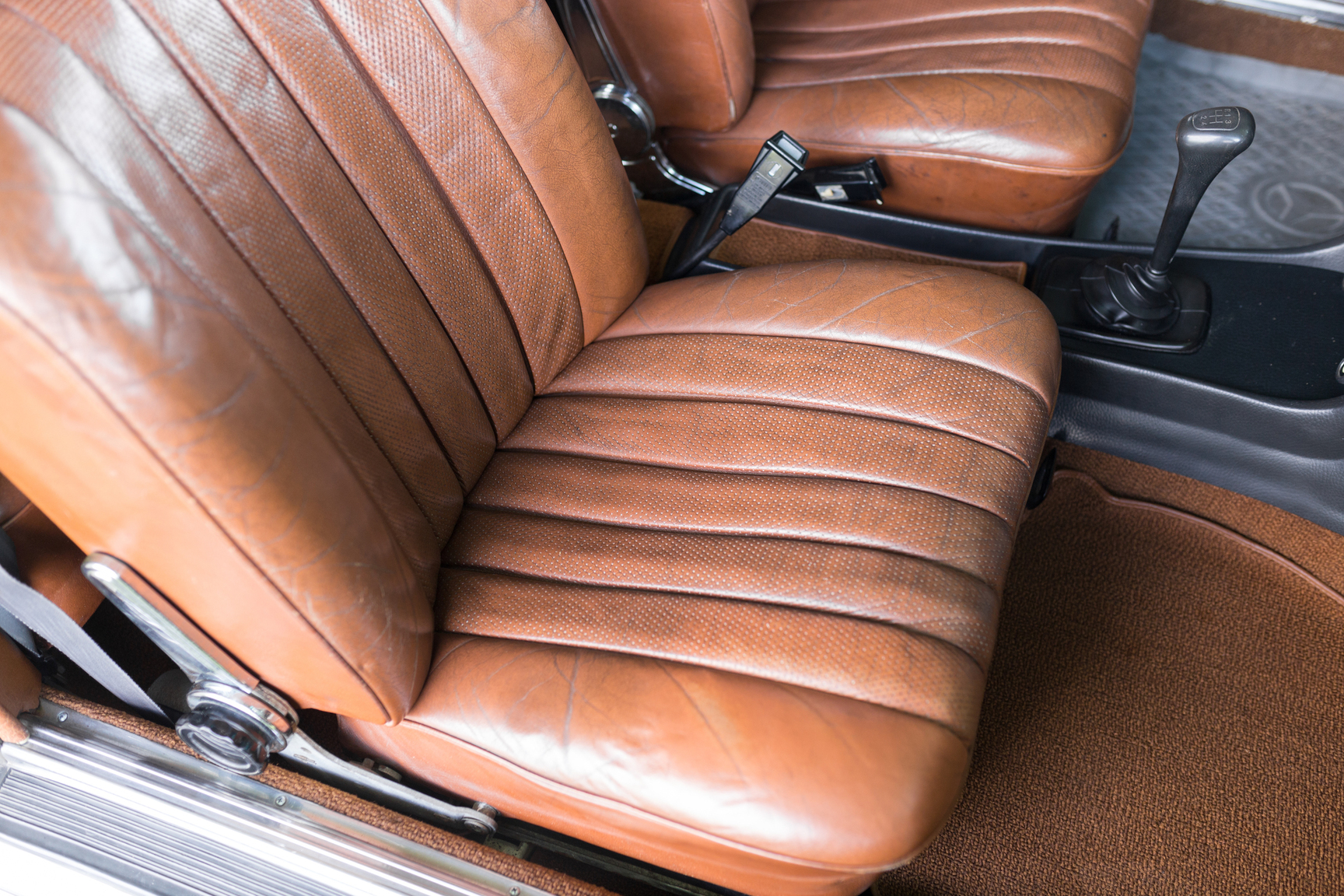 Innenraumfoto von 1971 Mercedes 250 C