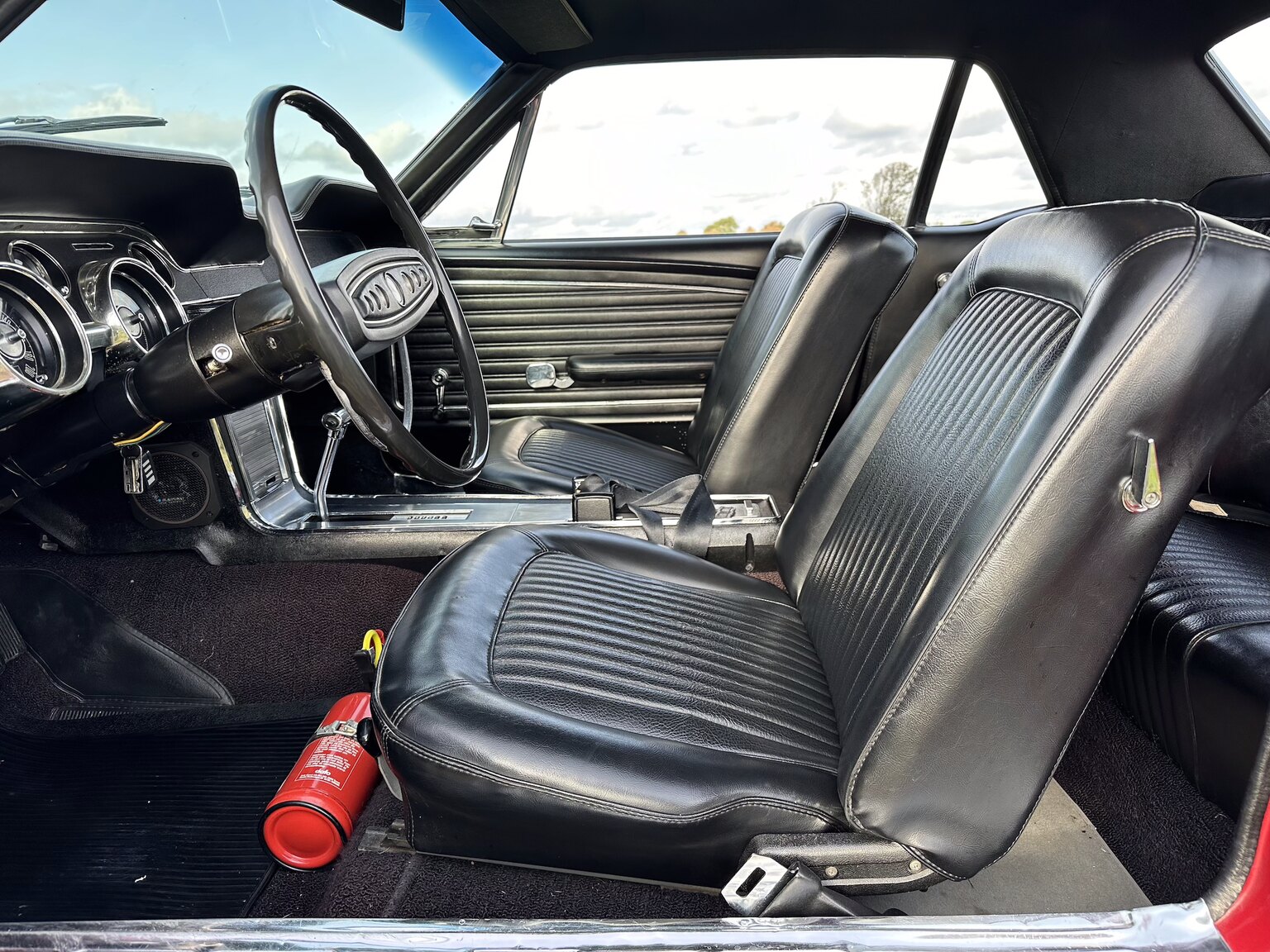 Interiörbild 1968 Ford Mustang Hardtop 3.3