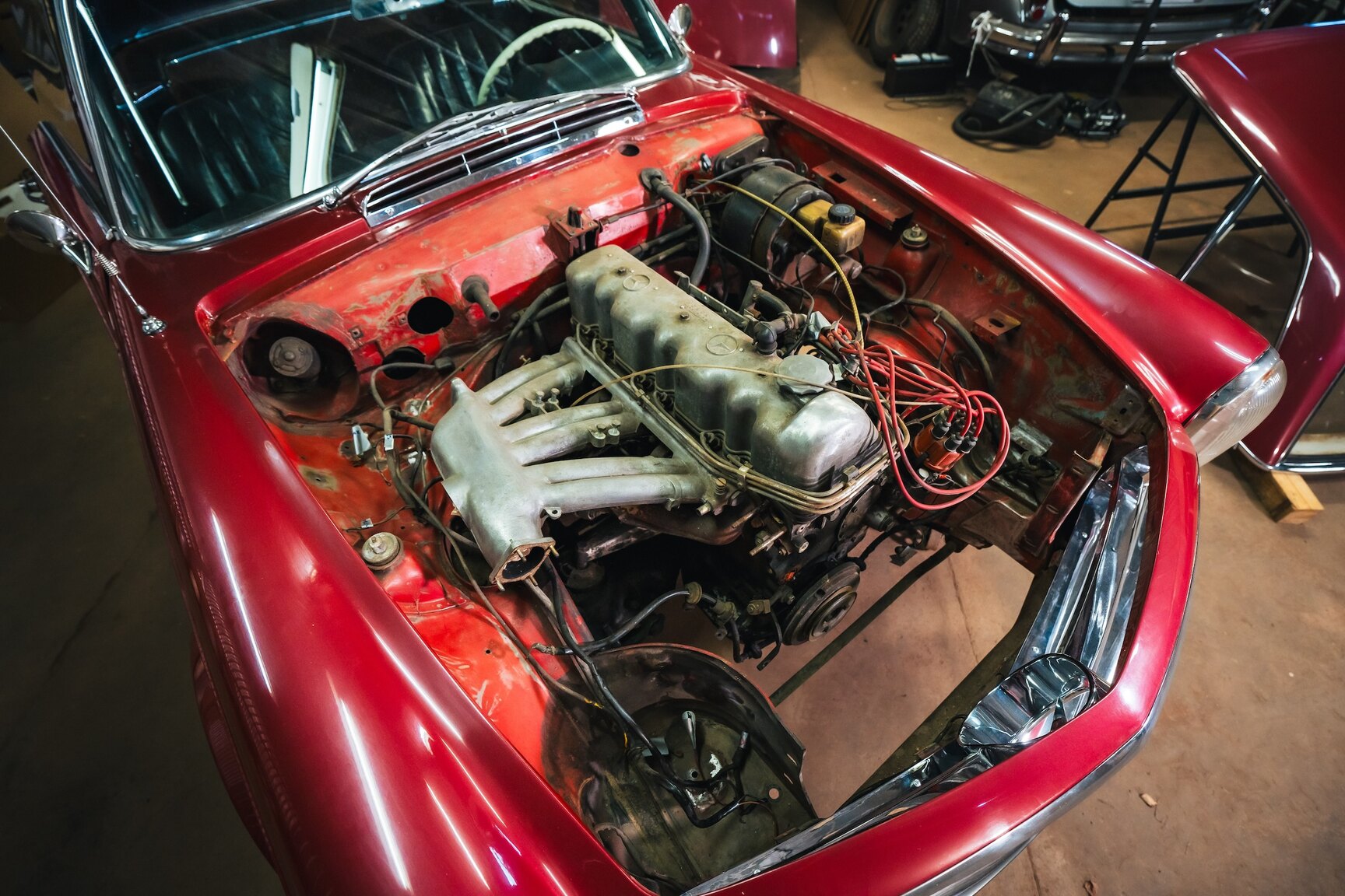Image of 1966 Mercedes-Benz 230 SL  mechanics