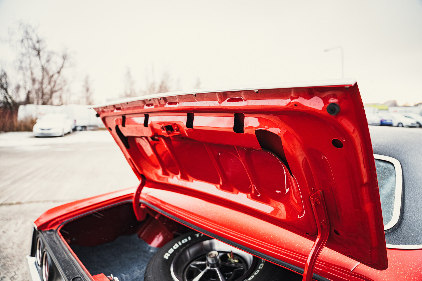 Interiörbild 1972 Plymouth Cuda 340 (47)