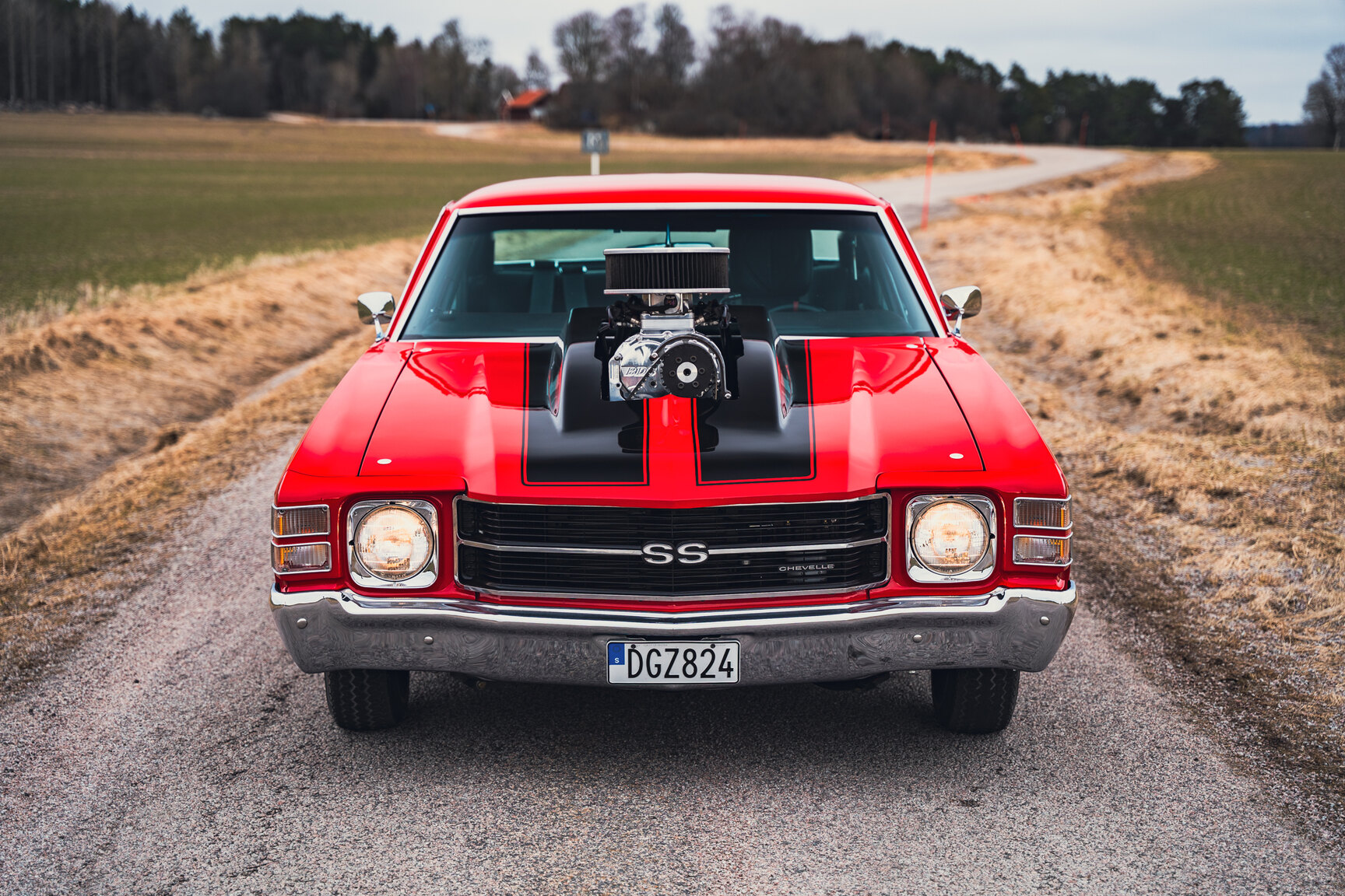 Exteriörbild på 1971 Chevrolet Chevelle SS