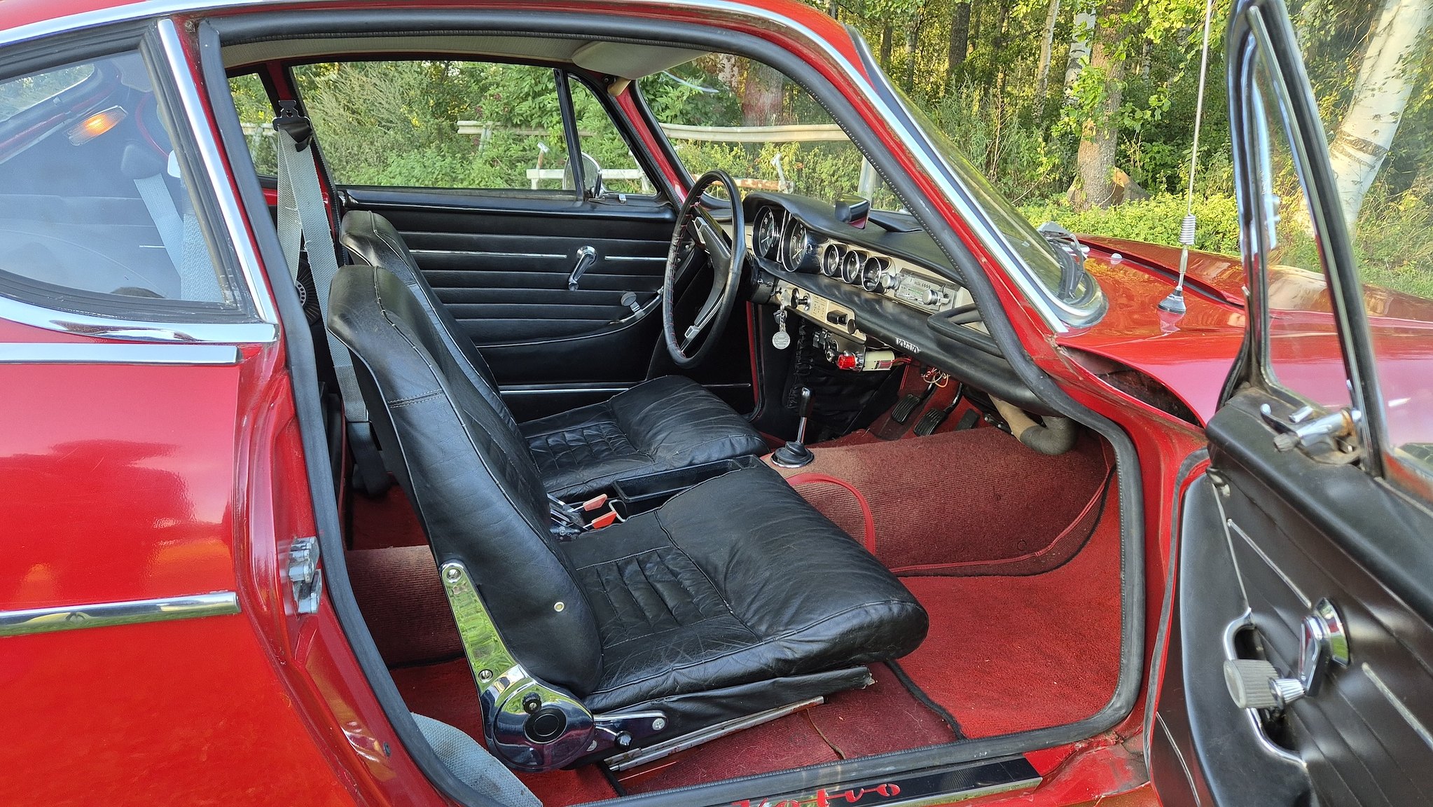 Interiörbild 1968 Volvo P1800S