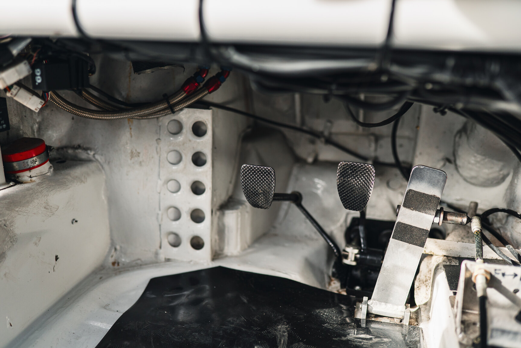 Interiörbild 1977 Porsche 911 RSR Rallycar