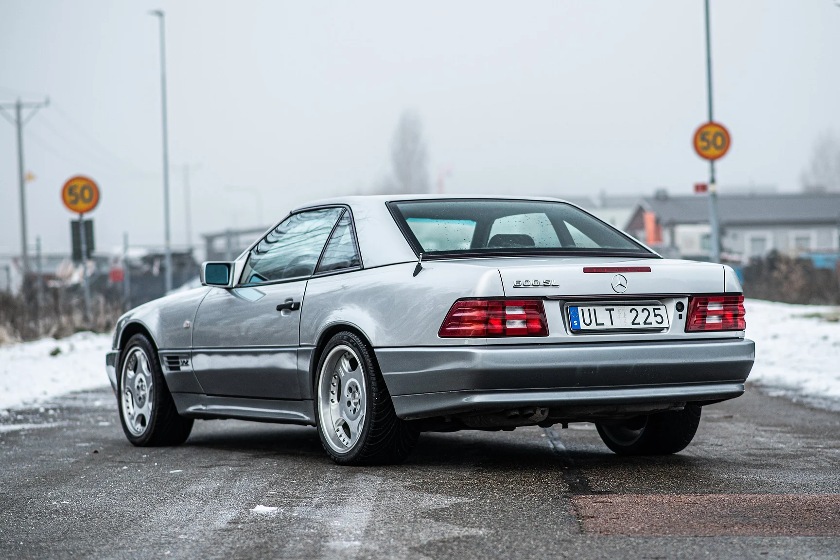 Exteriörbild på 1993 Mercedes-Benz 600 SL (7)