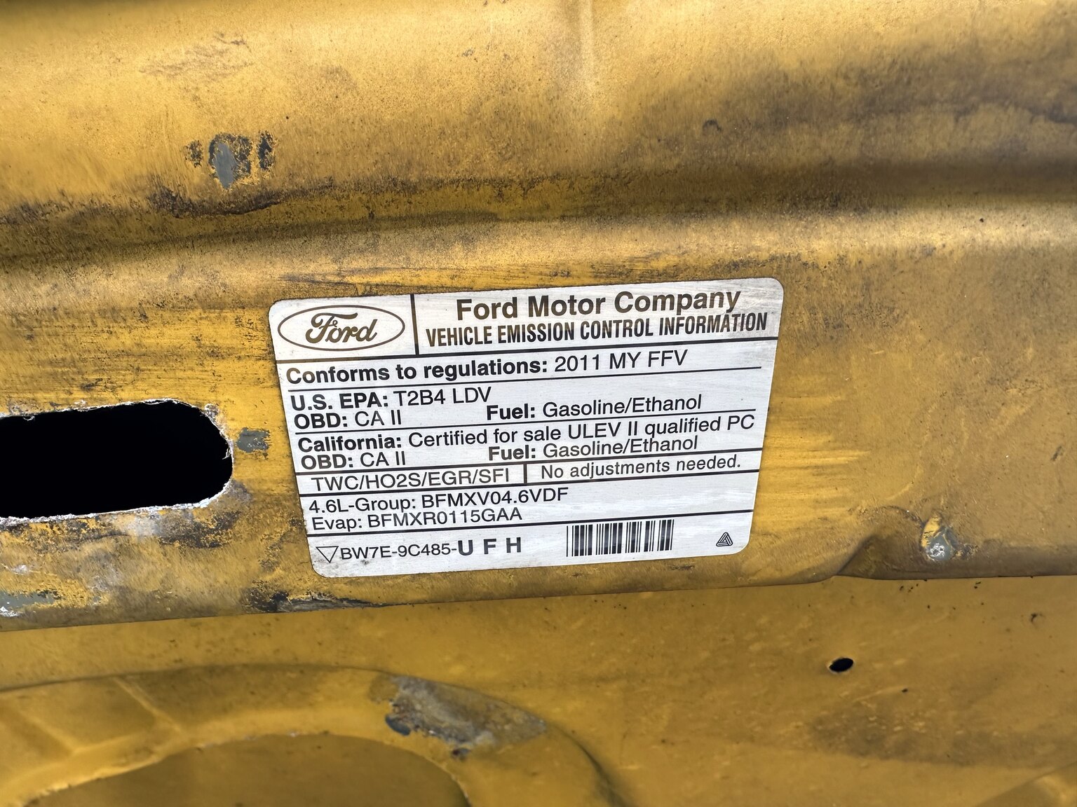 Image of 2011 Ford Crown Victoria New York Cab mechanics (20)