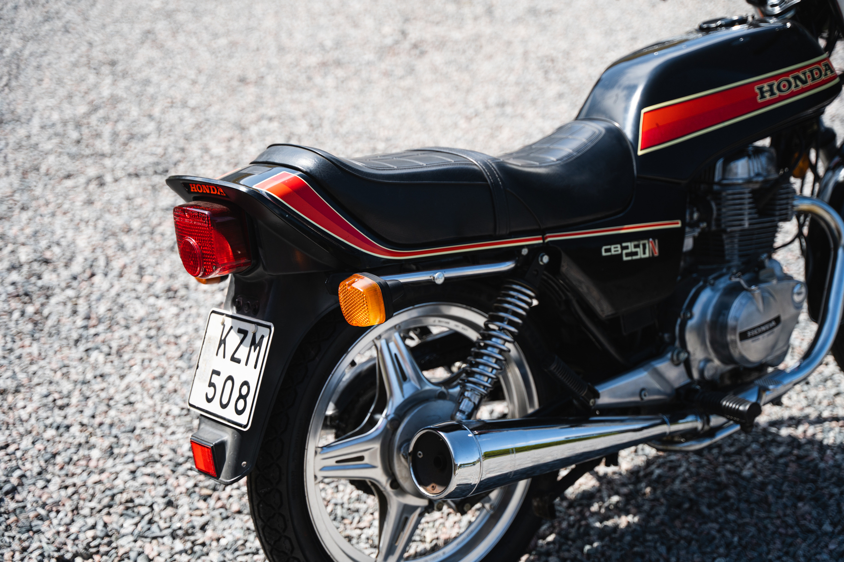 Exterior image of 1981 Honda CB250N
