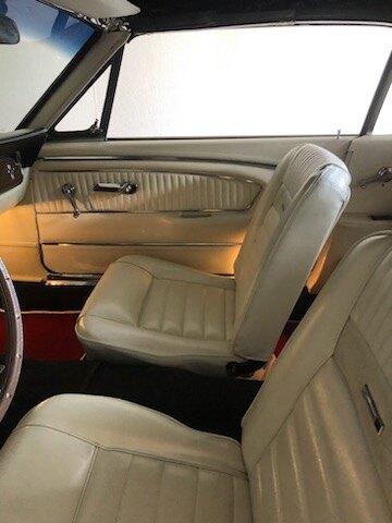 Interiörbild 1966 Ford Mustang Convertible