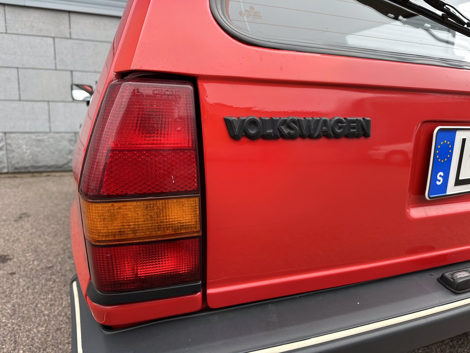 Exterior image of 1983 Volkswagen Polo CL (53)