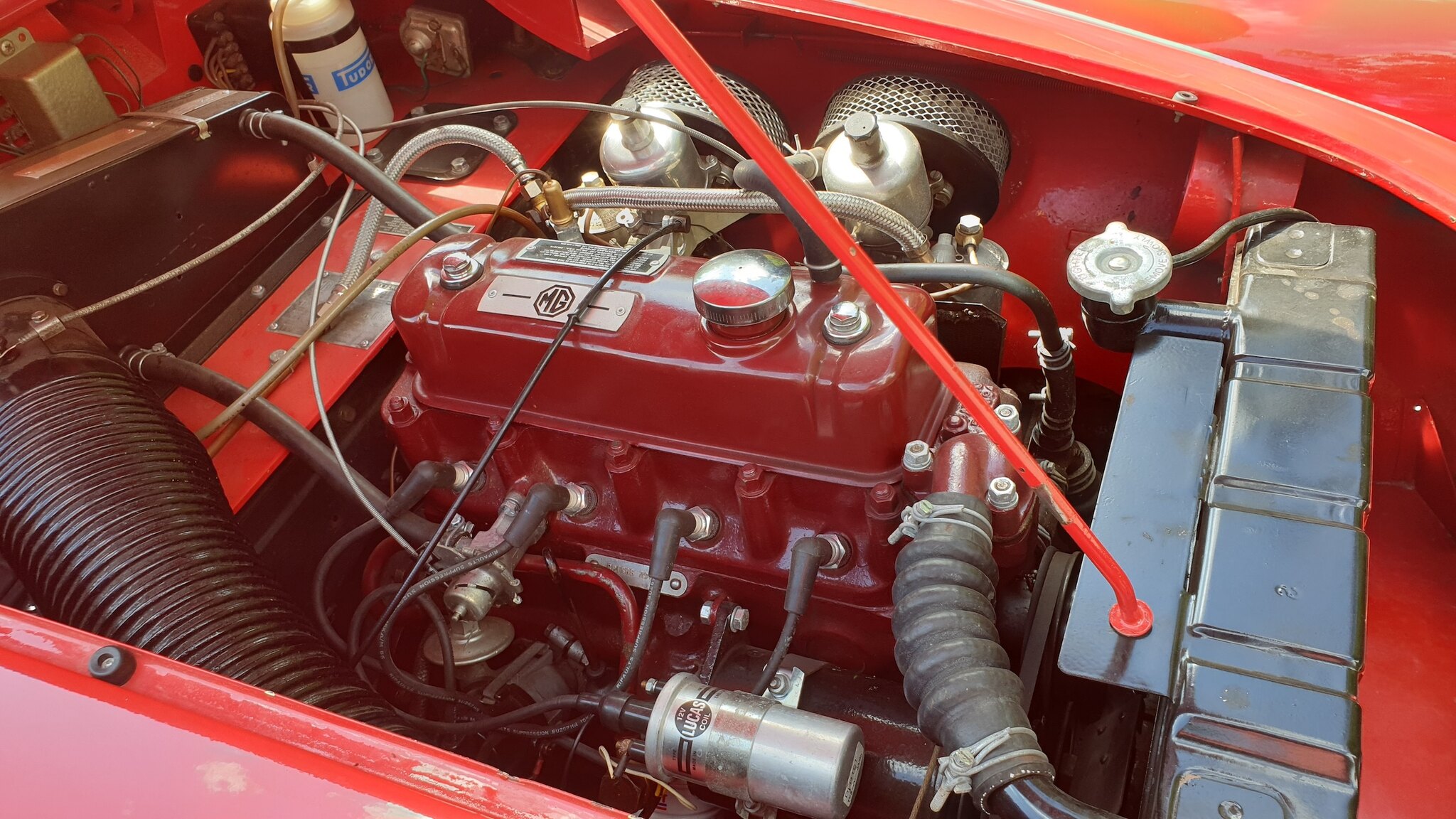 1956 MG MGA 1500, Mekanik
