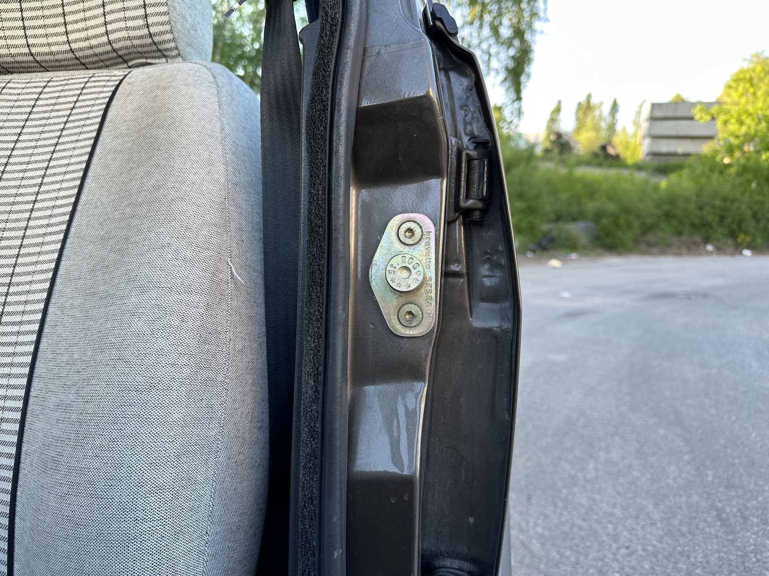 Innenraumfoto von 1984 Alfa Romeo Alfetta 2000