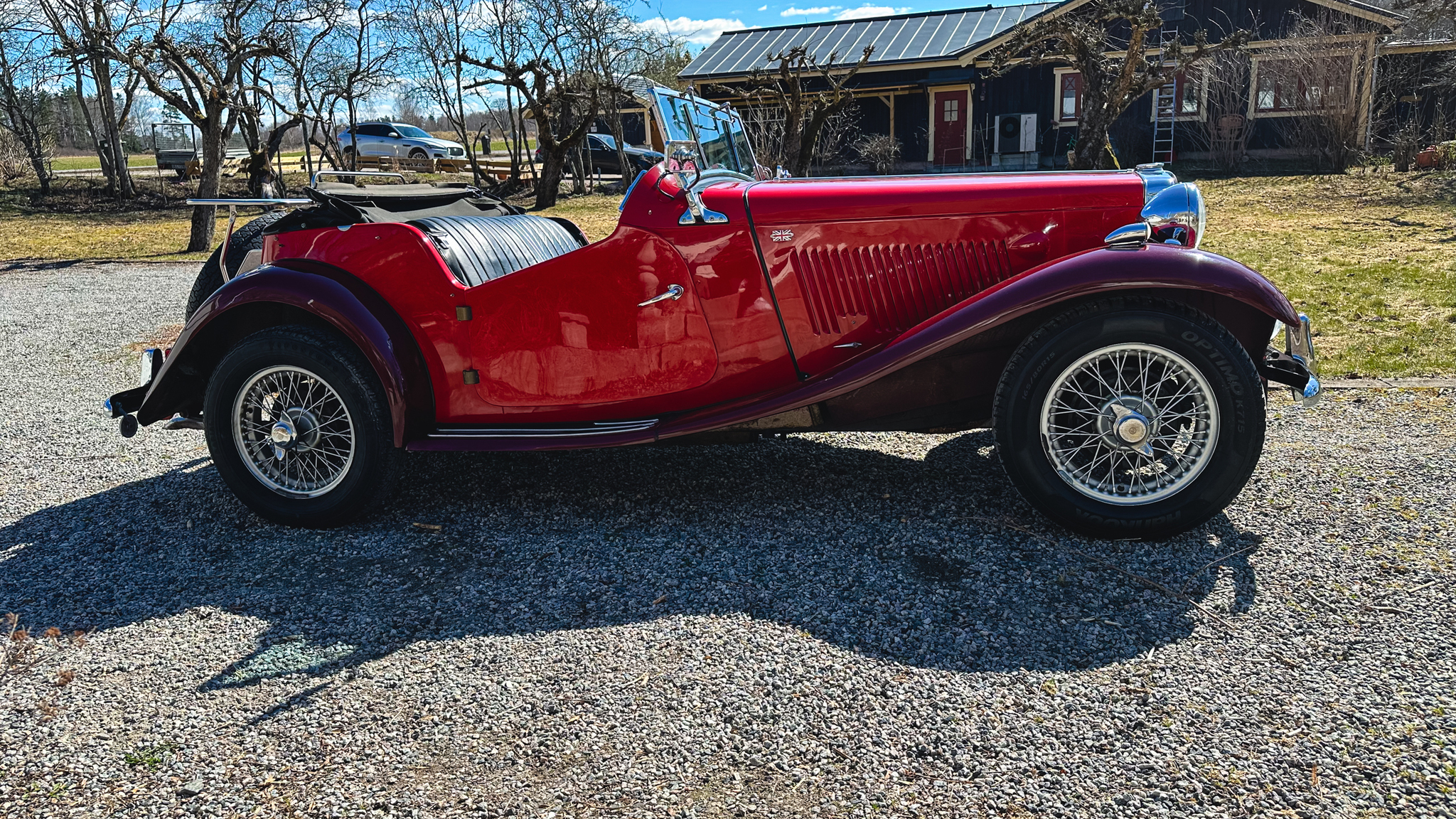 Aussenfoto 1951 MG TD MIDGET