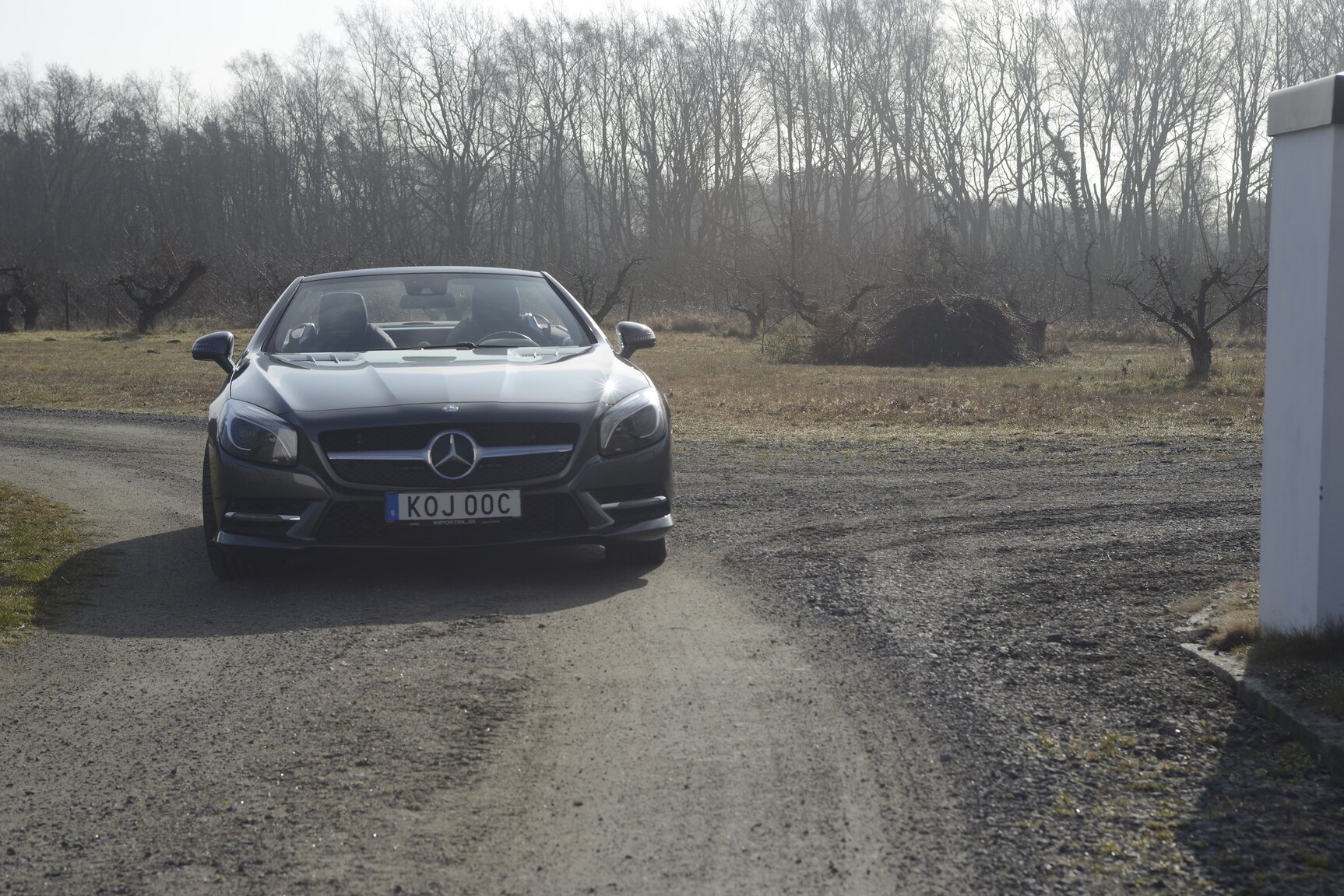 Exterior image of 2014 Mercedes-Benz SL500
