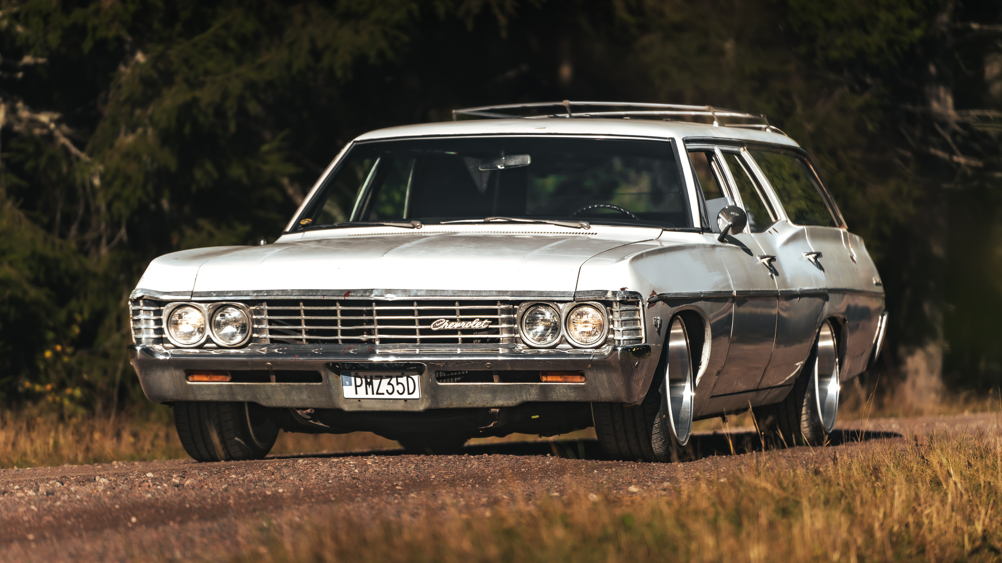 Interiörbild 1967 Chevrolet Bel Air Wagon