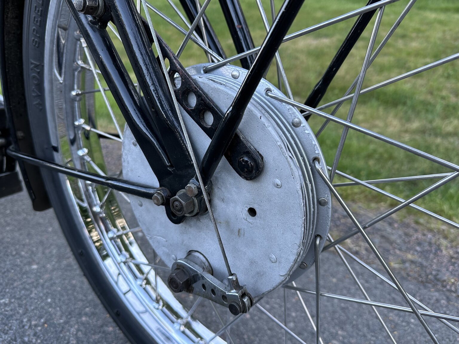 Image of 1933 Husqvarna 350 mechanics