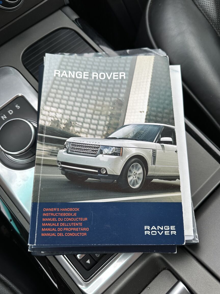Dokumentation, 2012 Range Rover TDV8 Vouge