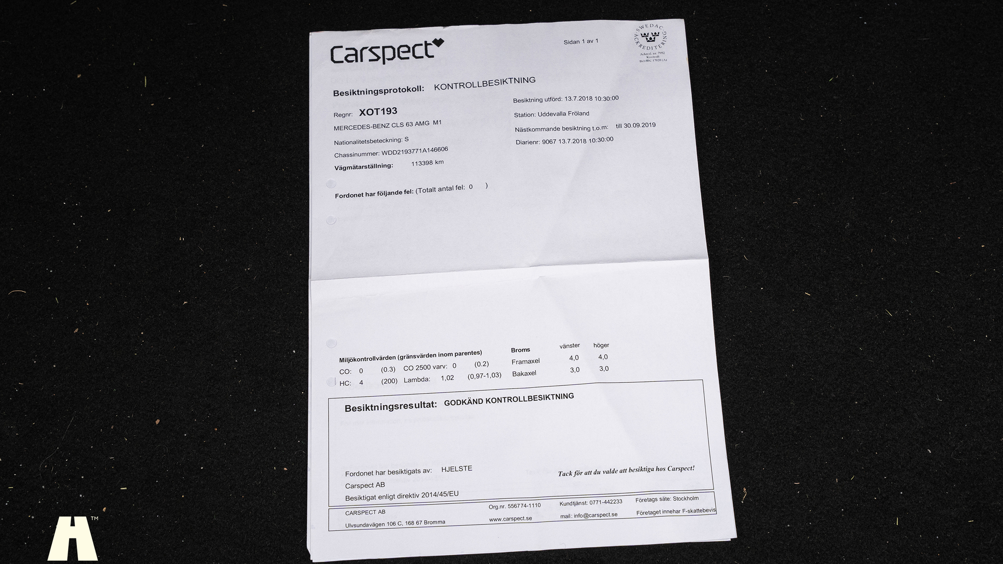 Dokumentation, 2008 Mercedes-Benz CLS 63 AMG (8)