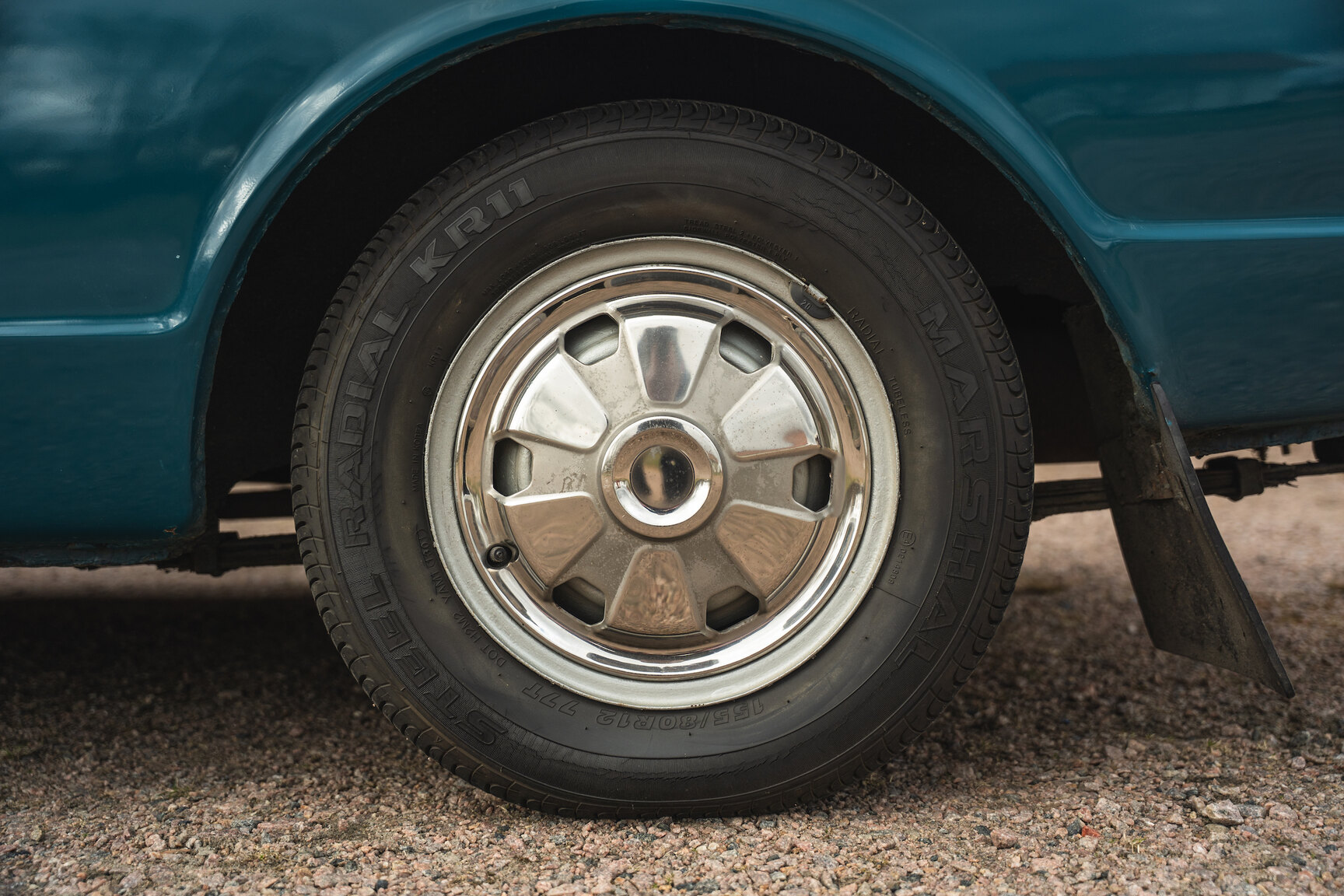 Exteriörbild på 1969 Toyota Corolla Coupé