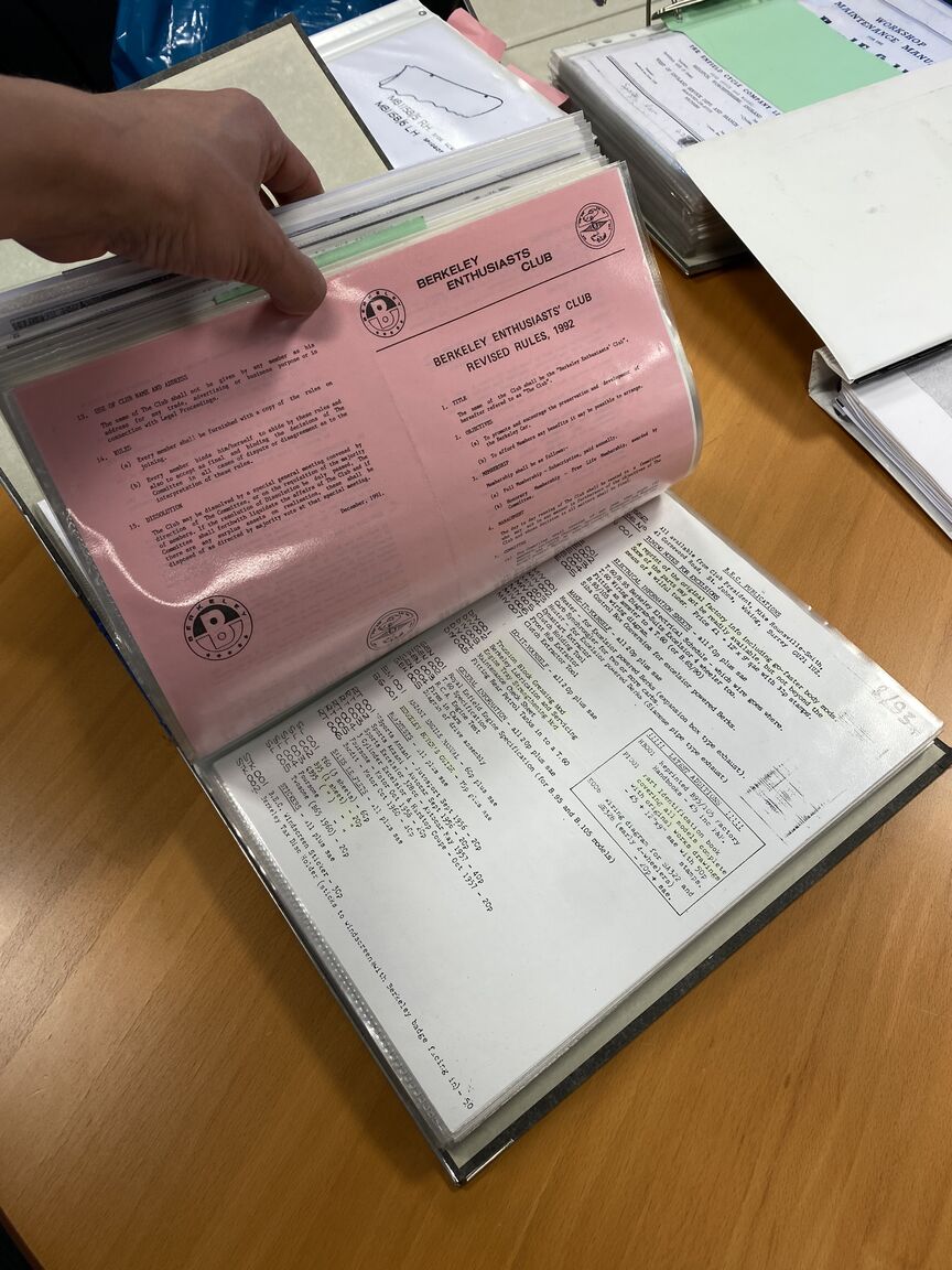 Dokumentation för 1960 Berkeley B95 (19)