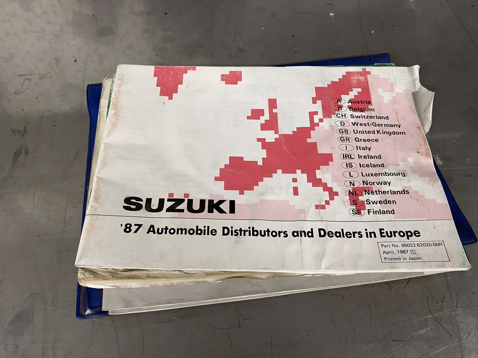 Dokumentation, 1987 Suzuki SJ413 long