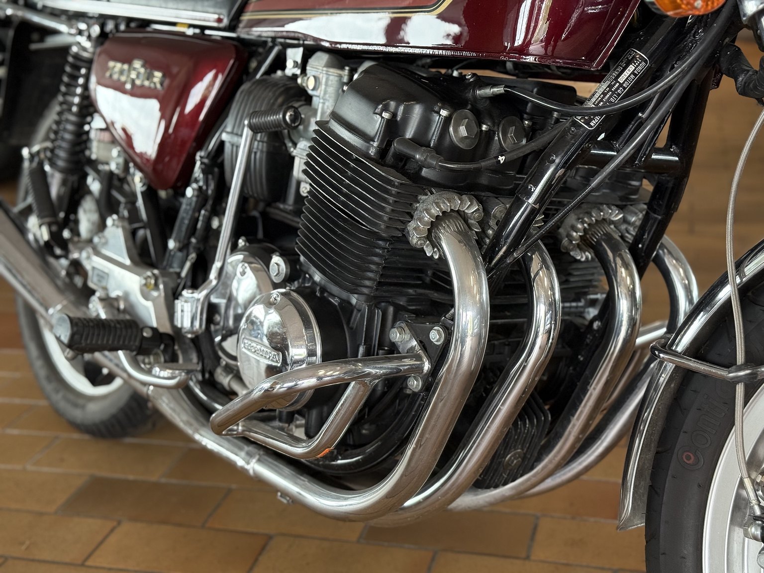 Image of 1978 Honda CB750 mechanics